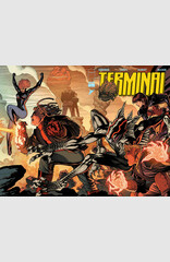 TERMINAL #1 CVR A ANDY KUBERT & DAVE MCCAIG CONNECTING WRAPAROUND (MR)
