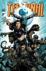 TERMINAL #1 CVR A ANDY KUBERT & DAVE MCCAIG CONNECTING WRAPAROUND (MR)