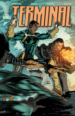 TERMINAL #1 CVR A ANDY KUBERT & DAVE MCCAIG CONNECTING WRAPAROUND (MR)
