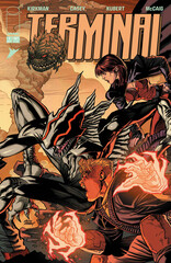 TERMINAL #1 CVR A ANDY KUBERT & DAVE MCCAIG CONNECTING WRAPAROUND (MR)