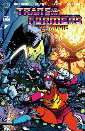 TRANSFORMERS THE MOVIE 40TH ANNIVERSARY EDITION #2 (OF 3) CVR A NICK ROCHE & JOSH BURCHAM cover