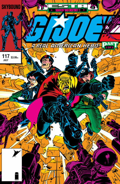 GI JOE A REAL AMERICAN HERO #117 HAMA FILES EDITION
