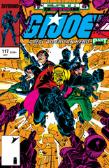 GI JOE A REAL AMERICAN HERO #117 HAMA FILES EDITION