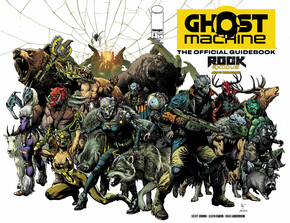 GHOST MACHINE THE OFFICIAL GUIDEBOOK #4 (OF 5) CVR A GARY FRANK & BRAD ANDERSON WRAPAROUND cover