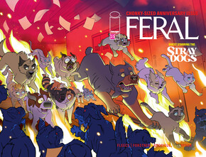 FERAL #25 CVR A TONY FLEECS & TRISH FORSTNER WRAPAROUND cover
