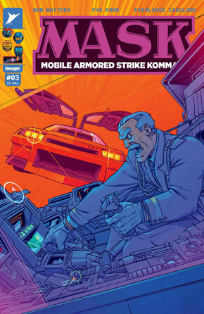 M.A.S.K. # 3 cover