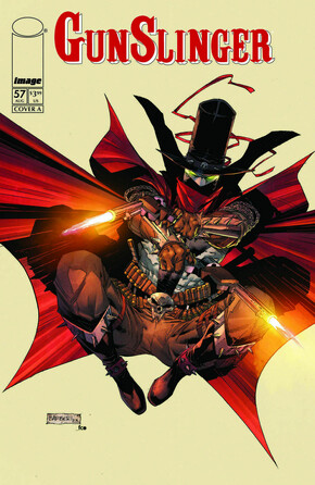 GUNSLINGER SPAWN #57 cover