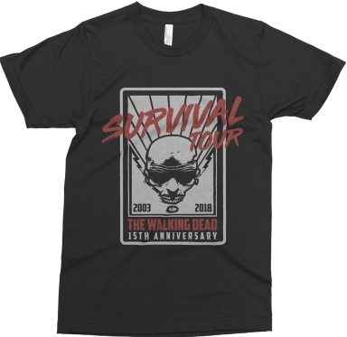 The Walking Dead Survival Tour Shirt