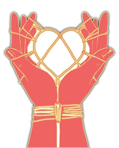 Sunstone Hands Pin