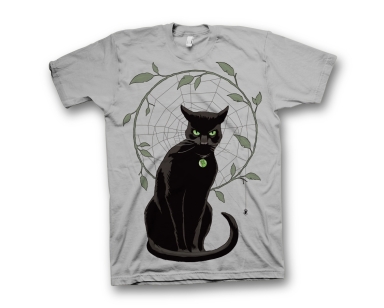 BLACK MAGICK HAWTHORNE THE CAT T-shirt - SM-XL