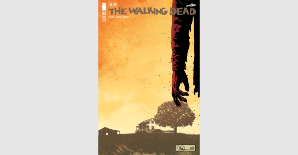 Today's shocked THE WALKING DEAD #193 issue immediately rushed back to print