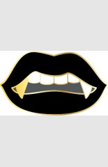 Redneck – July Teeth Pin - $10