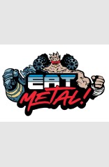 Murder Falcon - Eat Metal Pin