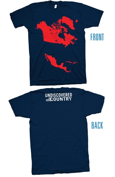 UNDISCOVERED COUNTRY T-SHIRT - S-XL