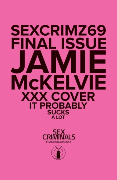 Sex Criminals #69 XXX Variant