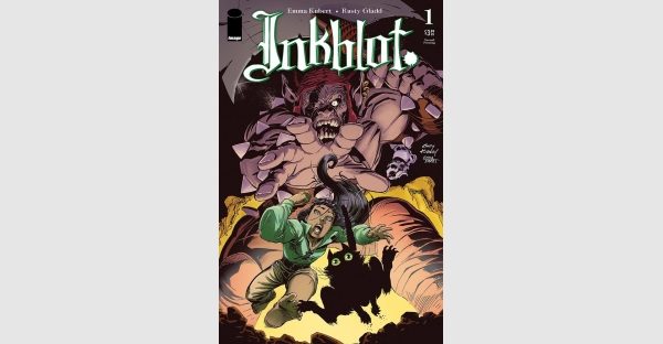 ANDY KUBERT COVER REVEALED, INKBLOT AN INSTANT SELL-OUT AT DISTRIBUTOR, RUSHED BACK TO PRINT