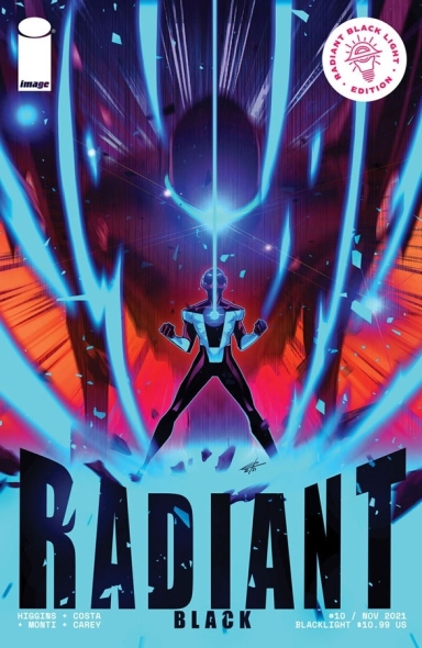 Radiant Black #10 Blacklight Edition