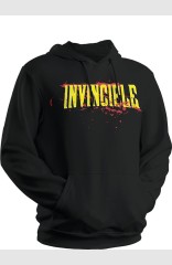 INVINCIBLE “Bloody Logo” Hoodie (Black) - 3XL