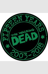 The Walking Dead 15th Anniversary Pin