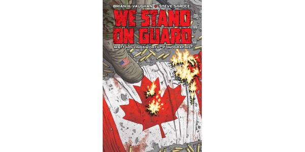 New York Times bestselling miniseries WE STAND ON GUARD hits paperback this April