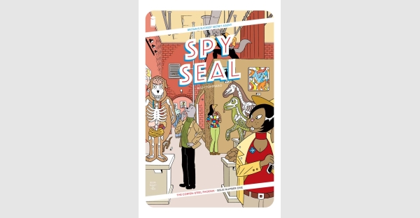 Rich Tommaso tackles anthropomorphic espionage in SPY SEAL this August