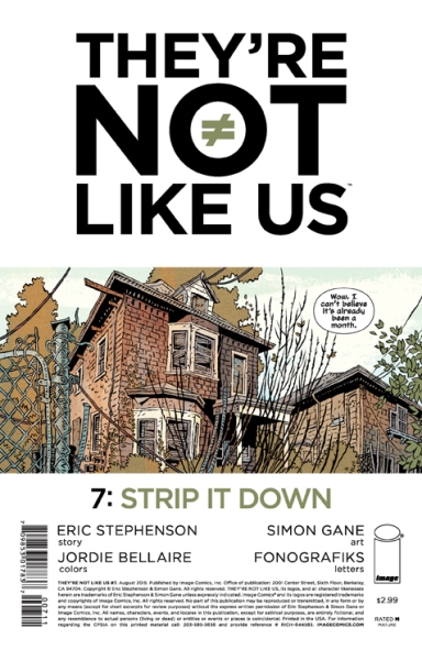 They're Not Like Us #7