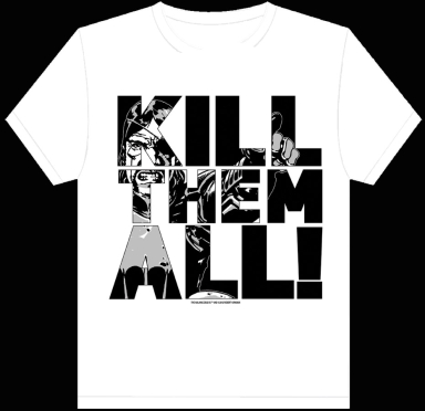 The Walking Dead: "Kill Them All" T-shirt White S-XXL