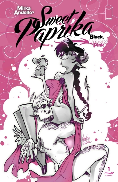 MIRKA ANDOLFO'S SWEET PAPRIKA: BLACK WHITE & PINK (ONE SHOT)