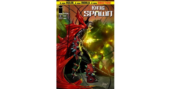 SPAWN #350 NEW DIRECTION SENDS SHOCKWAVES THROUGH UPCOMING KING SPAWN, THE SCORCHED & GUNSLINGER SERIES' STORYLINES