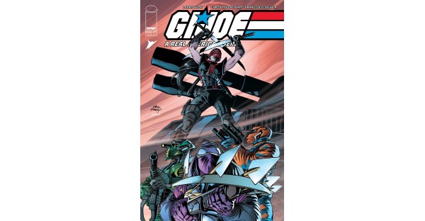 YOUR FIRST LOOK AT DAWN MORENO VS. THE BLUE NINJAS IN LARRY HAMA & CHRIS MOONEYHAM’S G.I. JOE: A REAL AMERICAN HERO #304