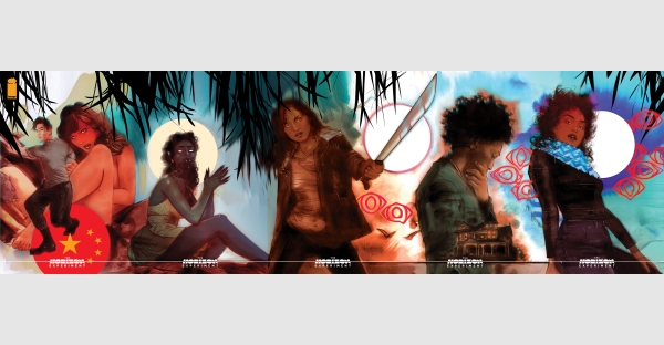 SNEAK PEEK OF 'THE HORIZON EXPERIMENT' REVEALS STUNNING CONNECTING COVERS BY EISNER AWARD-WINNING ARTIST TULA LOTAY