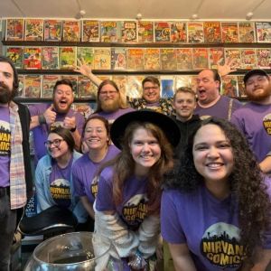 First ever winner of the award, Nirvana Comics. (Photo compliments of Nirvana Comics Knoxville Co Owner, Jasmine Mitchell).