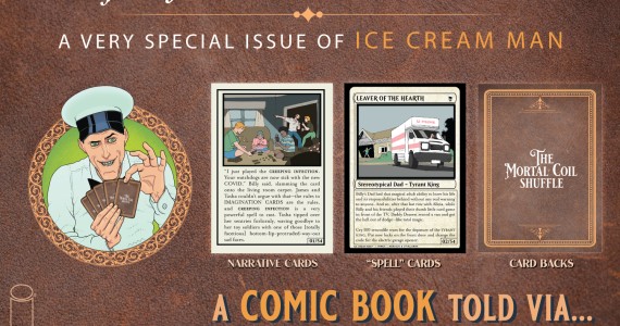 ICE CREAM MAN: THE MORTAL COIL SHUFFLE ONE-SHOT TO REVOLUTIONIZE STORYTELLING THIS OCTOBER WITH NARRATIVE TOLD ACROSS A DECK OF CARDS
