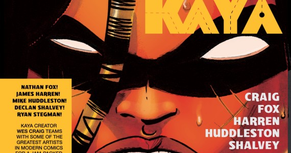 STAR-STUDDED LINEUP OF GUEST ARTISTS JOIN WES CRAIG FOR EXCLUSIVE, COLOSSAL KAYA SPECIAL HITTING SHELVES THIS NOVEMBER