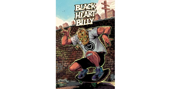 RICK REMENDER & KIERON DWYER’S ABSURDIST SATIRE—BLACK HEART BILLY—BUSTS OUT OF THE ARCHIVES WITH A LIMITED EDITION 25TH ANNIVERSARY BLACK & WHITE HARDCOVER THIS DECEMBER