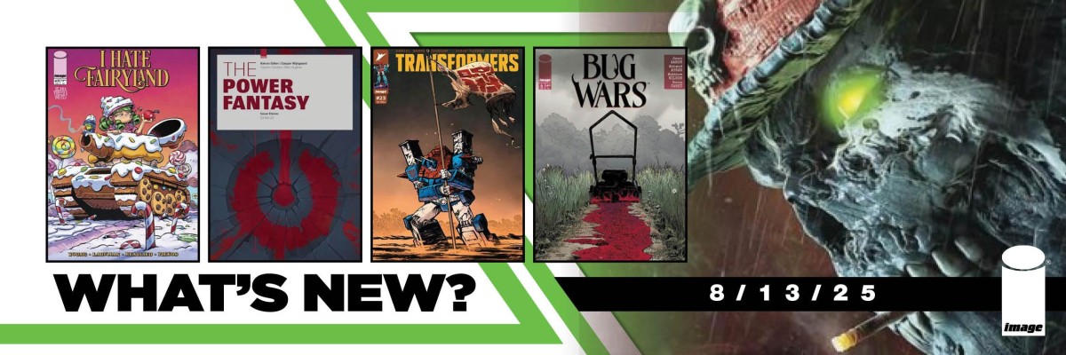 Discover new comics hitting shelves this week for #newcomicsday!