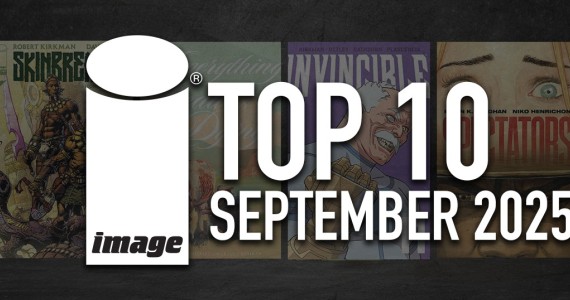 IMAGE COMICS TOP 10 COMICS & BOOKS FOR SEPTEMBER 2025