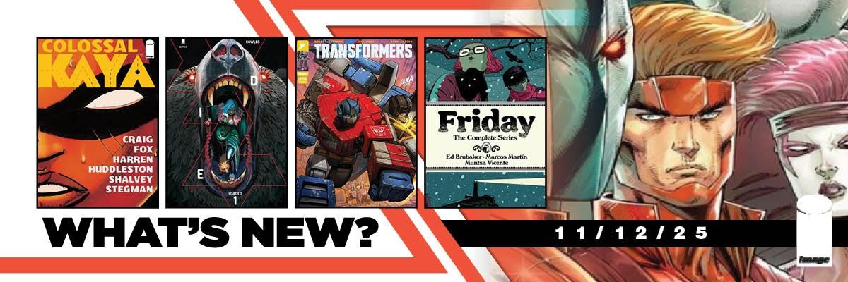 Discover new comics hitting shelves this week for #newcomicsday!