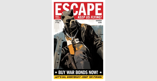 DEBUT ISSUE OF RED-HOT ESCAPE GETS ORDERED BACK TO PRINT FOR ANOTHER IMMEDIATE REDEPLOYMENT