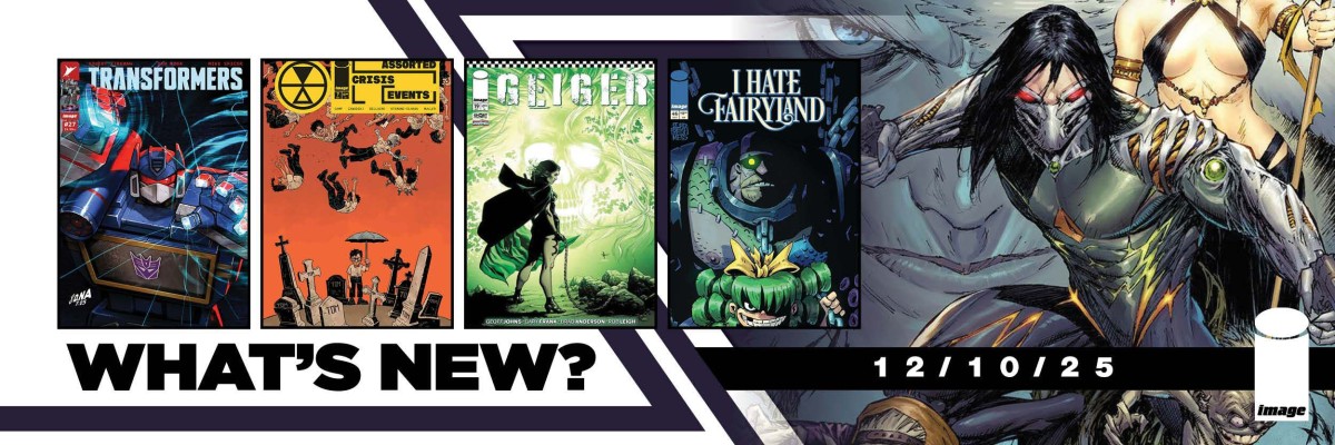 Discover new comics hitting shelves this week for #newcomicsday!