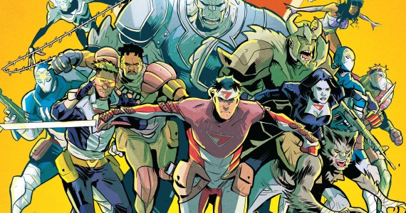 AN EXTRA-LENGTH, ACTION-PACKED, MIND-BENDING EPIC HITS SHELVES WITH BLOOD SQUAD SEVEN YEARBOOK #1 OUT MARCH 2026