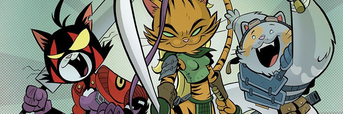 Straight from the Pages of Kevin Eastman’s DRAWING BLOOD come the Crime-fighting Cat-girls You Love