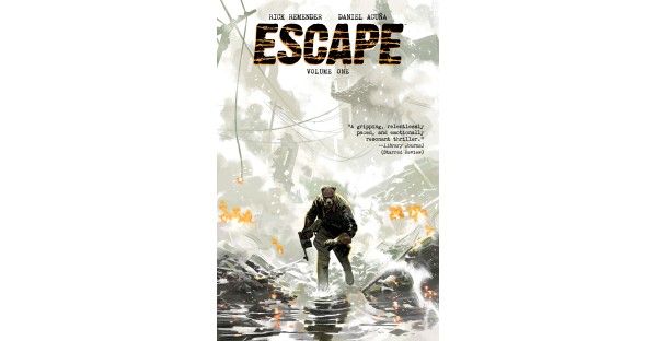 LIBRARY JOURNAL CALLS UPCOMING GRAPHIC NOVEL THRILLER ESCAPE, VOL. 1 “GRIPPING” IN GLOWING, STARRED REVIEW