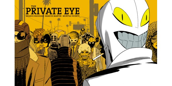 BOOKLIST CALLS CYBERPUNK GRAPHIC NOVEL THE PRIVATE EYE “TRULY ONE OF A KIND” IN RAVE, STARRED REVIEW