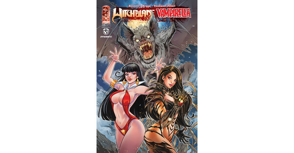 ACTION-PACKED WITCHBLADE/VAMPIRELLA #1 CROSSOVER ONE-SHOT RAISES THE STAKES THIS AUGUST
