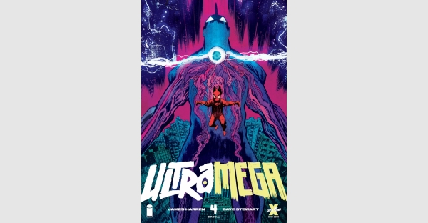 THE FIRST APPEARANCE OF A NEW ULTRAMEGA IN JAMES HARREN & DAVE STEWART’S ULTRAMEGA #4