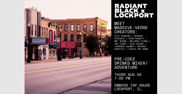 MASSIVE-VERSE CREATIVE TEAM HOSTS MASSIVE MIXER PARTY IN LOCKPORT ON THURSDAY FOR FANS AHEAD OF FRIDAY’S C2E2 PANEL