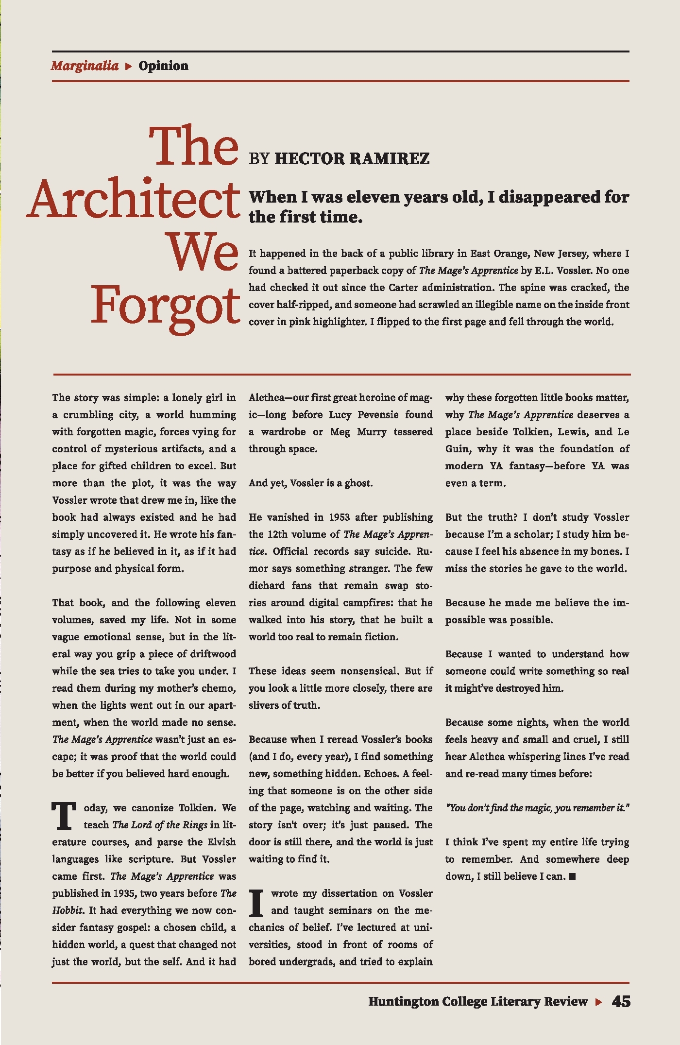 Author immortal 1 045